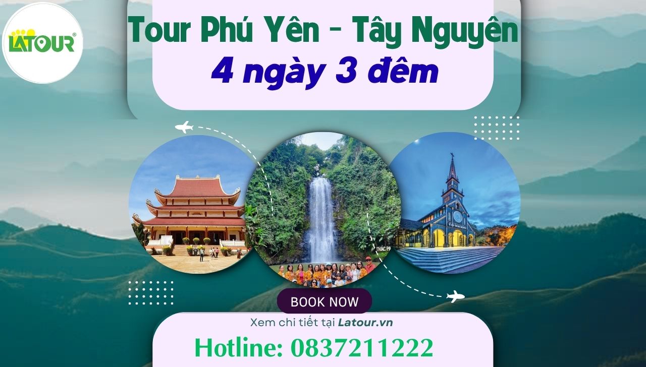 tour du lịch Phú Yên Tây Nguyên 4 ngày 3 đêm