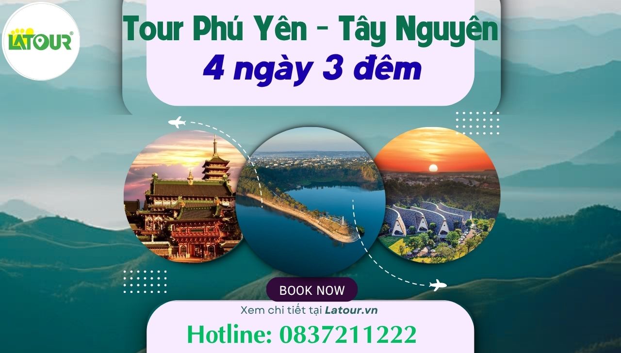 tour du lịch Phú Yên Tây Nguyên 4 ngày 3 đêm