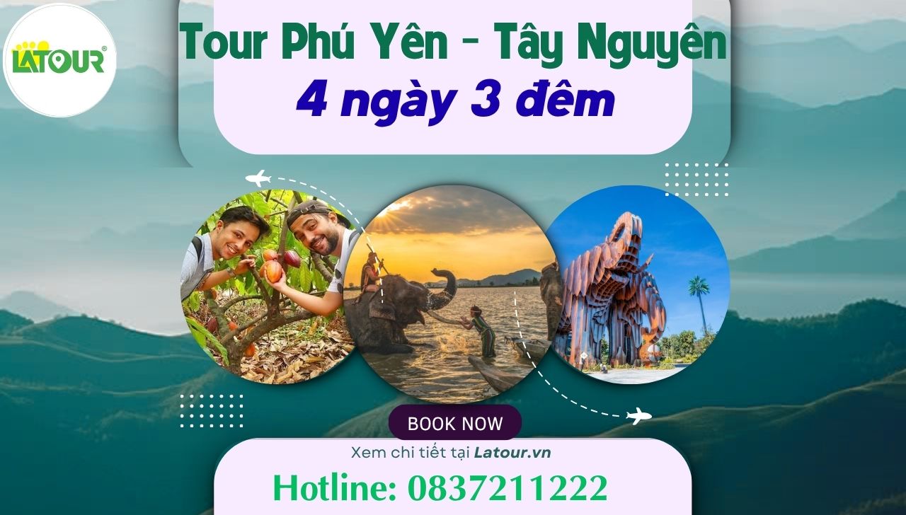tour du lịch Phú Yên Tây Nguyên 4 ngày 3 đêm