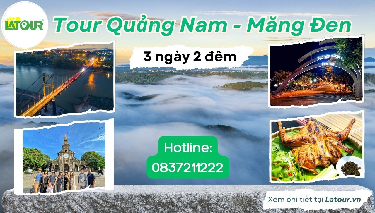 Tour Quảng Nam Măng Đen 3 ngày 2 đêm ngày 2