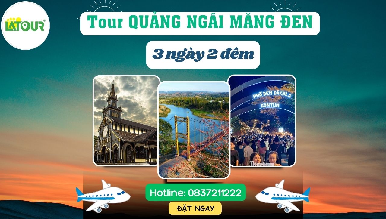 Tour Quảng Ngãi Măng Đen 3 ngày 2 đêm ngày 2