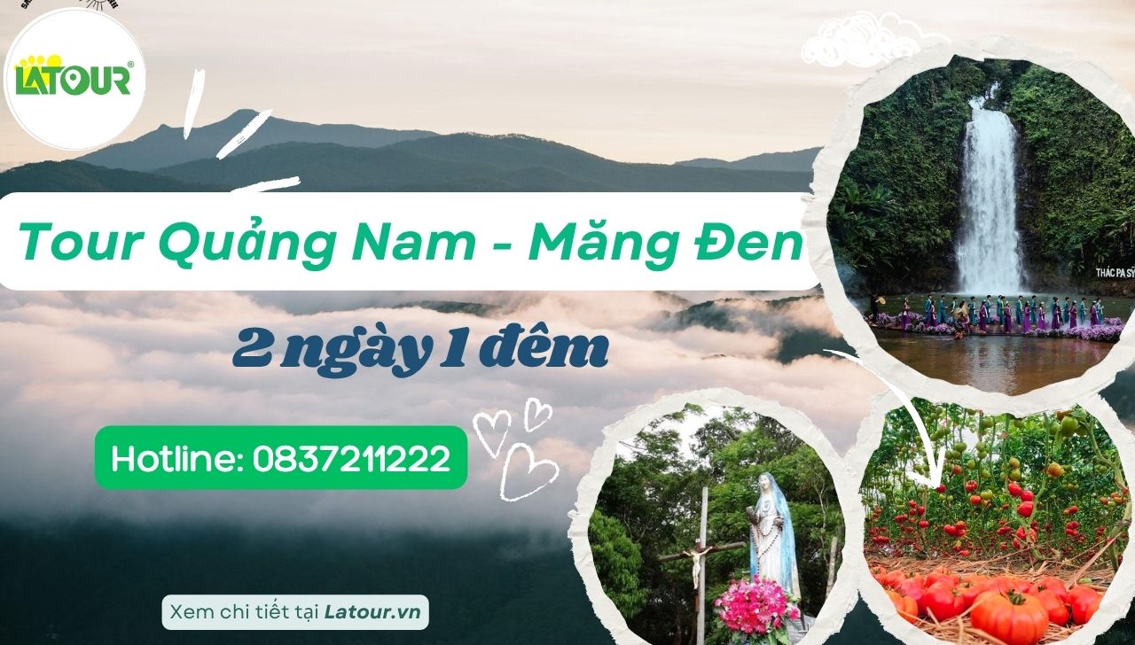 Tour Quảng Nam Măng Đen 2 ngày 1 đêm