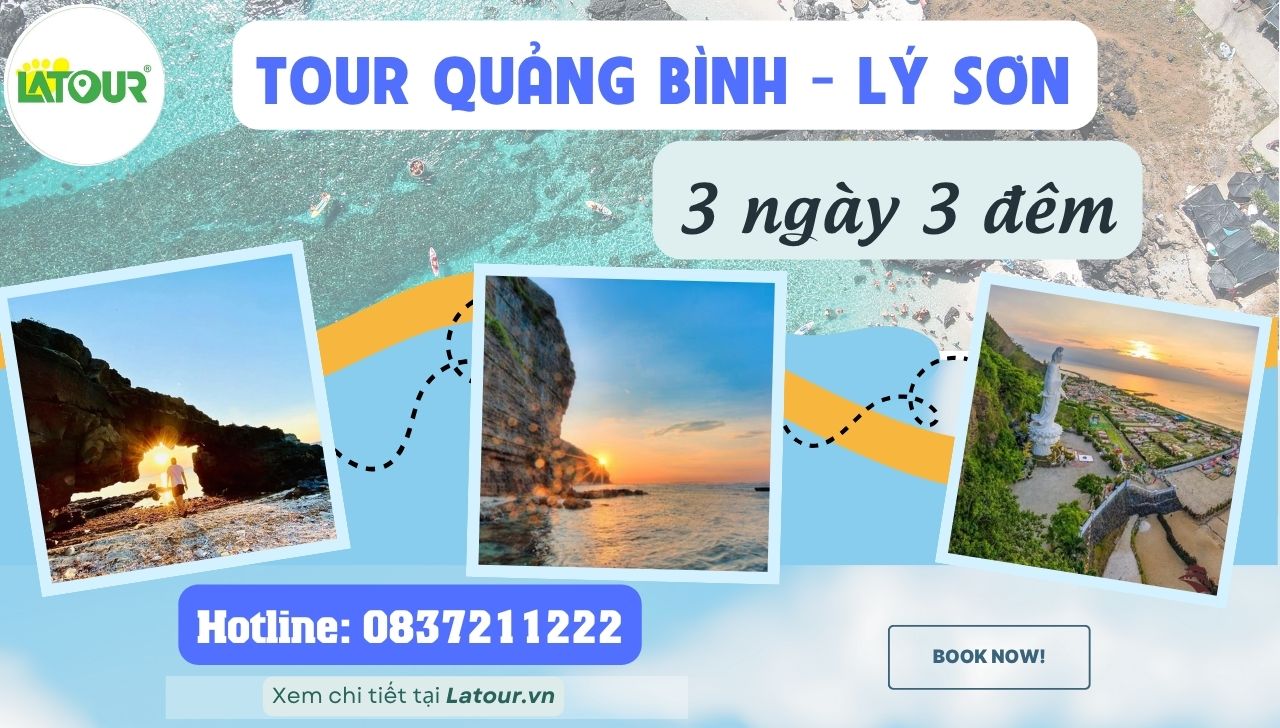 Tour Quảng Bình - Lý Sơn 3 ngày 3 đêm