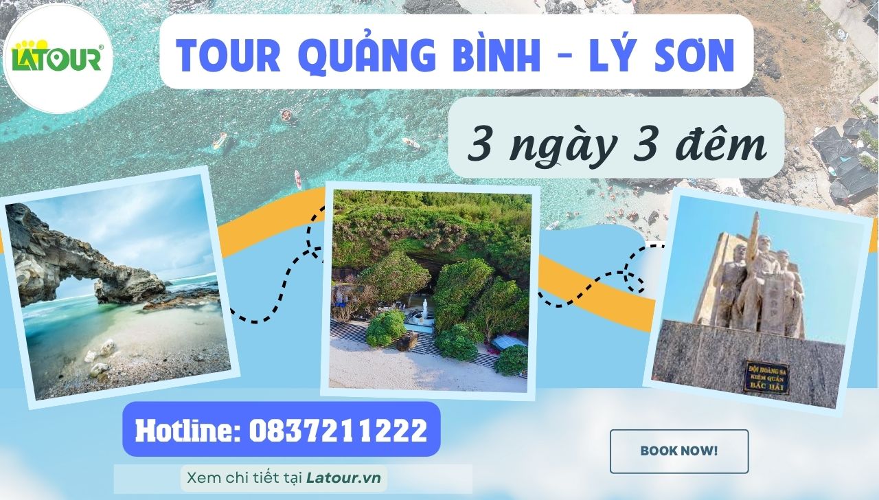 Tour Quảng Bình - Lý Sơn 3 ngày 3 đêm