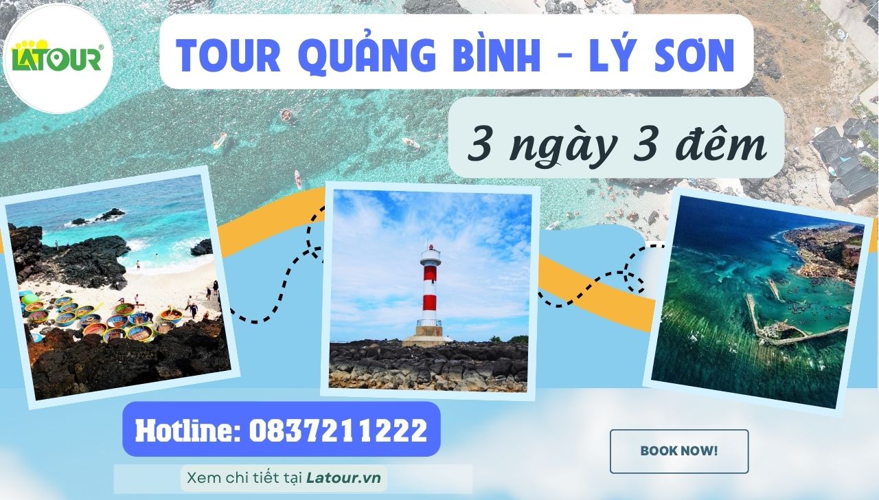 Tour Quảng Bình - Lý Sơn 3 ngày 3 đêm