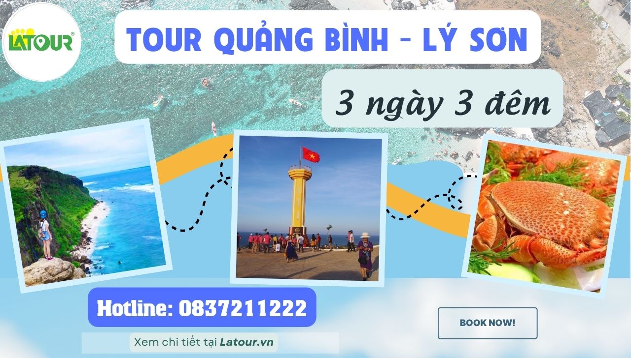 Tour Quảng Bình - Lý Sơn 3 ngày 3 đêm