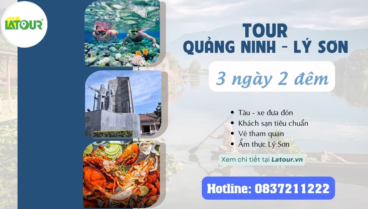 Tour Quảng Ninh - Lý Sơn 3 Ngày 2 Đêm