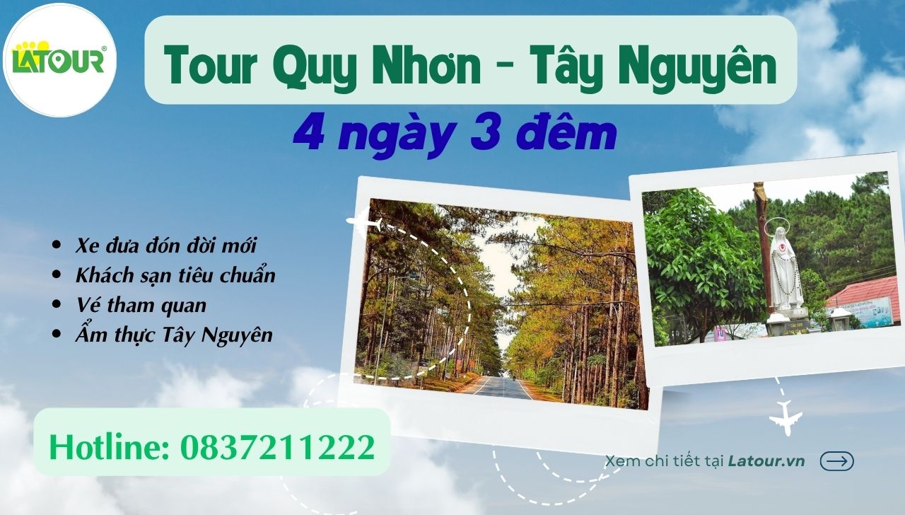 Tour Quy Nhơn đi Tây Nguyên