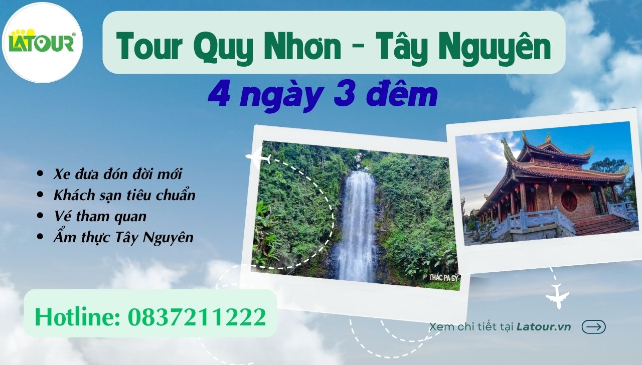 Tour Quy Nhơn đi Tây Nguyên