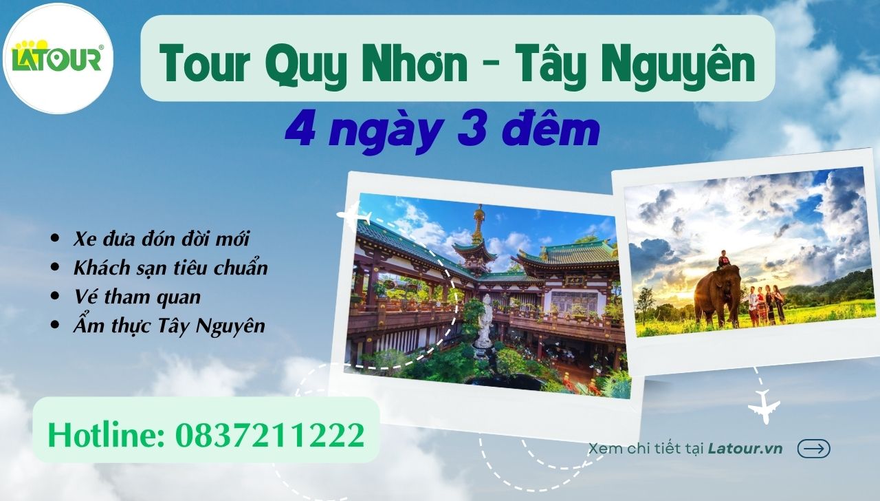 Tour Quy Nhơn đi Tây Nguyên