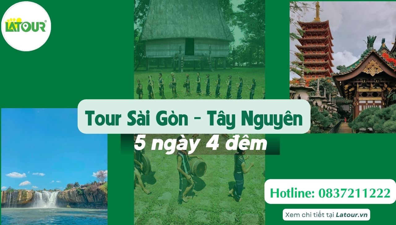 tour Sài Gòn đi Tây Nguyên 4 ngày 3 đêm