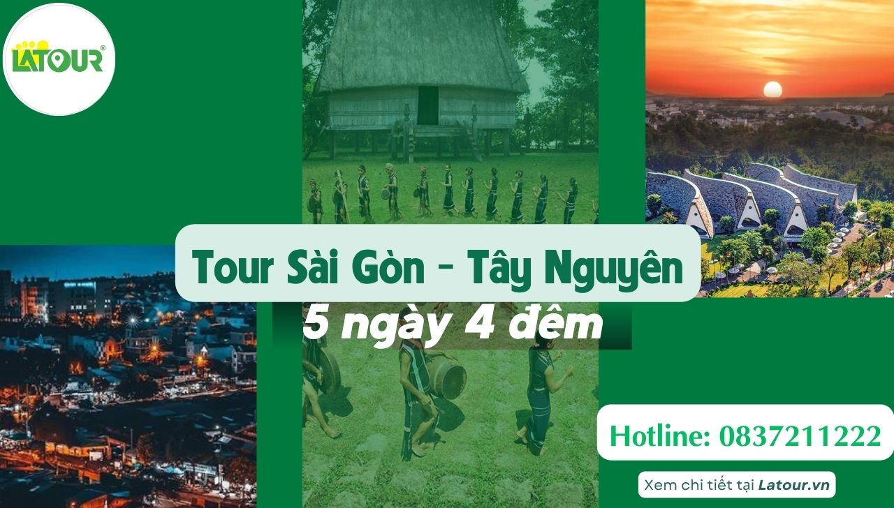tour Sài Gòn đi Tây Nguyên 4 ngày 3 đêm