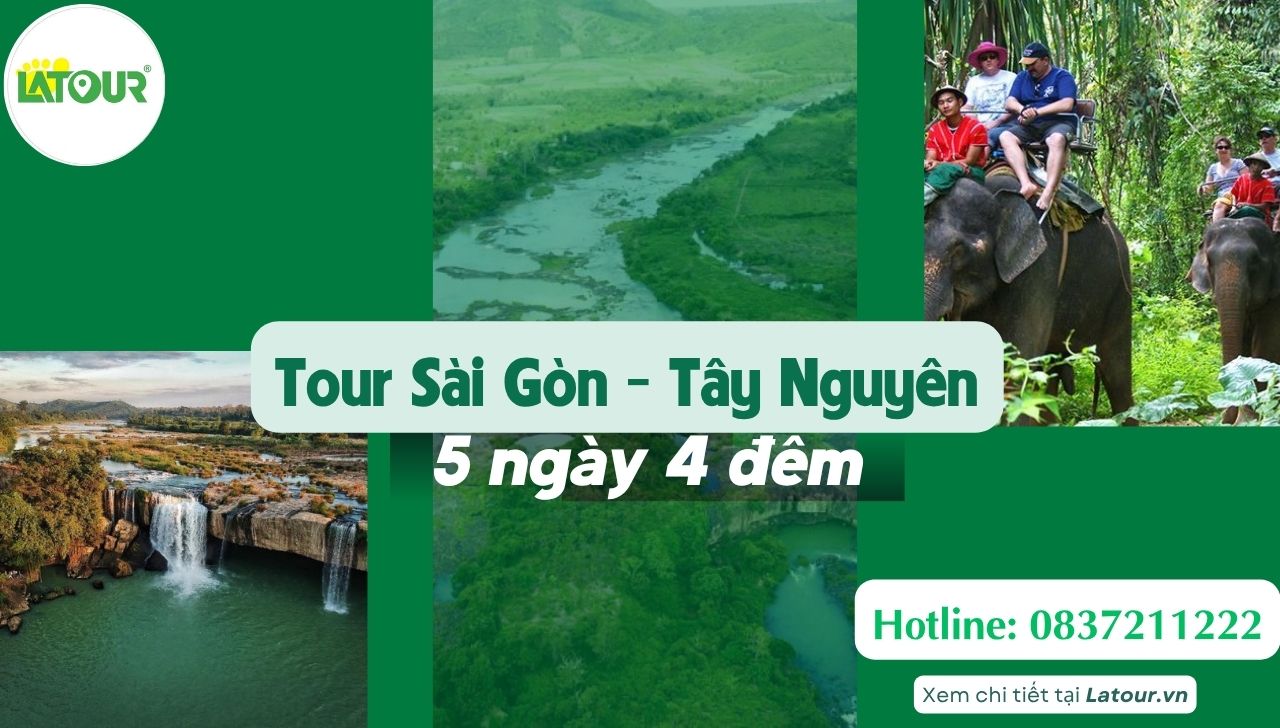 tour Sài Gòn đi Tây Nguyên 4 ngày 3 đêm