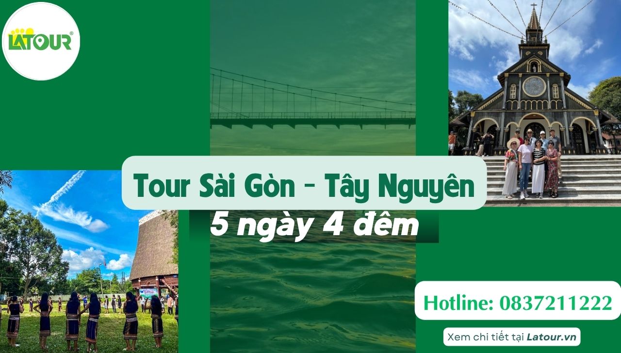 tour Sài Gòn đi Tây Nguyên 4 ngày 3 đêm