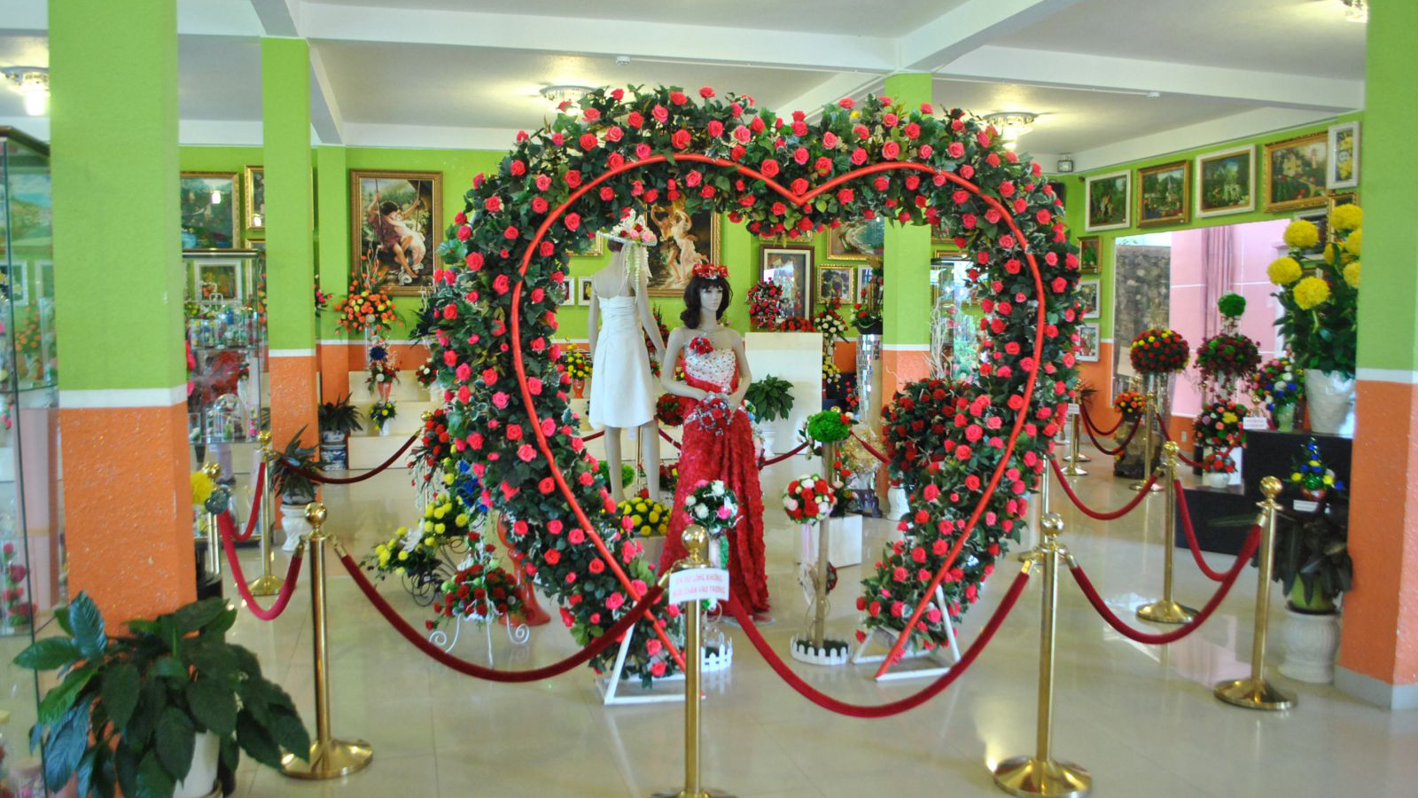 Showroom công nghệ hoa khô Rừng Hoa Đà Lạt