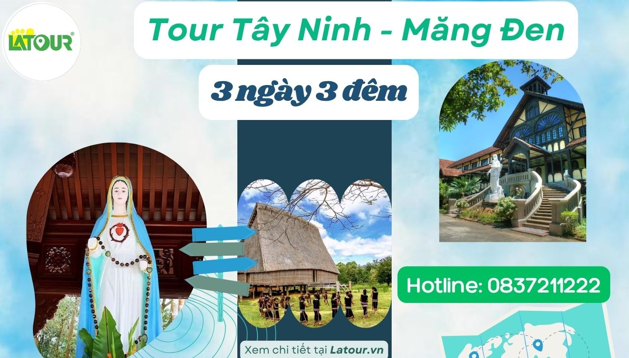 Tour Tây Ninh Măng Đen 3 ngày 3 đêm ngày 2