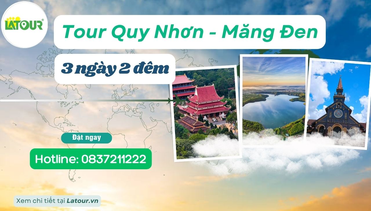 Tour Quy Nhơn Măng Đen 3 ngày 2 đêm ngày 1