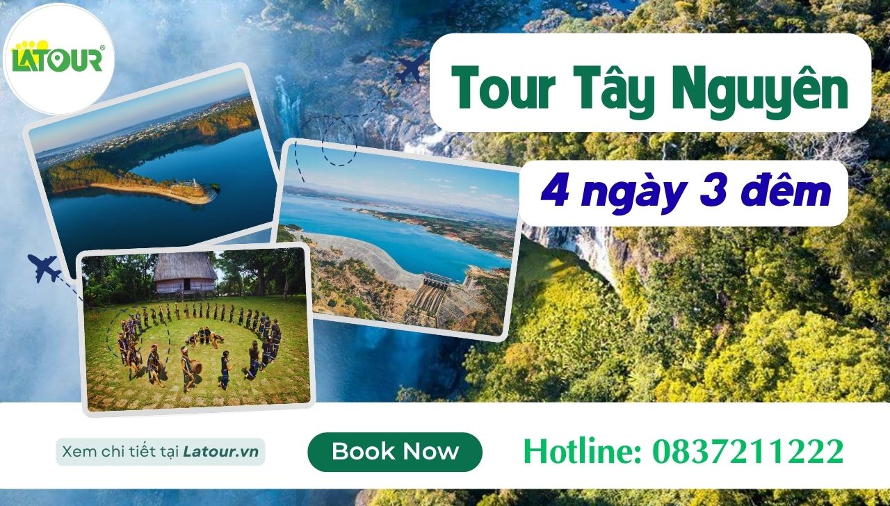 Tour du lich Tây Nguyên 4 Ngày 3 Đêm