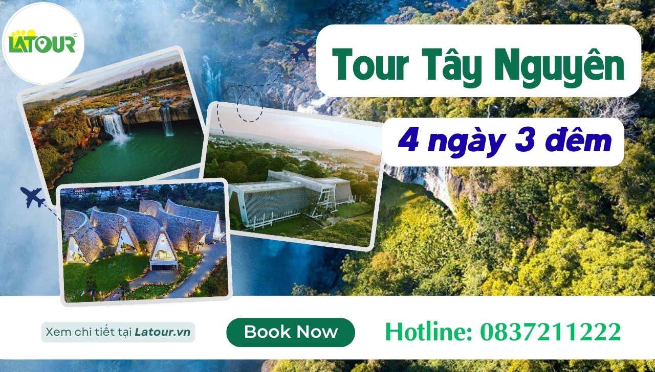 Tour du lich Tây Nguyên 4 Ngày 3 Đêm