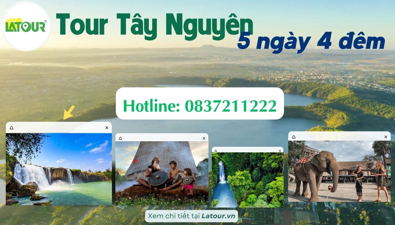Du Lịch Tây Nguyên 5 Ngày 4 Đêm