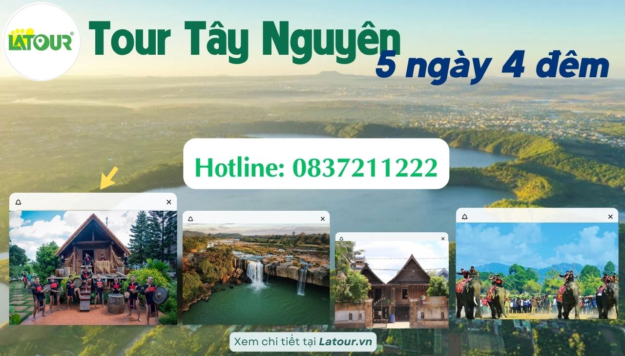 Du Lịch Tây Nguyên 5 Ngày 4 Đêm