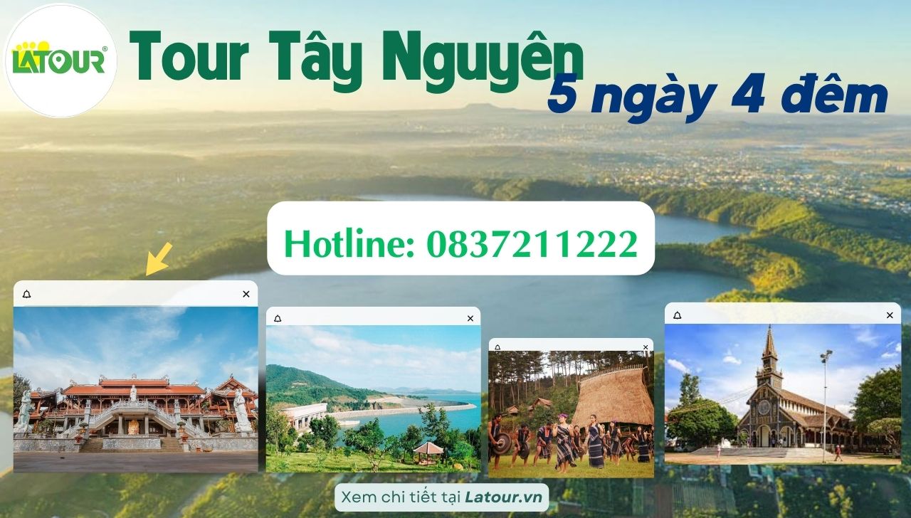 Du Lịch Tây Nguyên 5 Ngày 4 Đêm