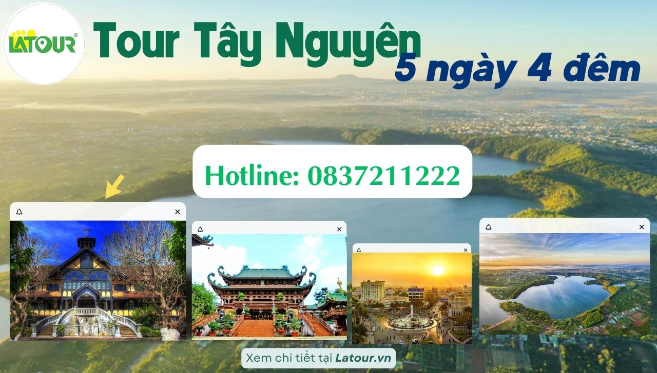 Du Lịch Tây Nguyên 5 Ngày 4 Đêm