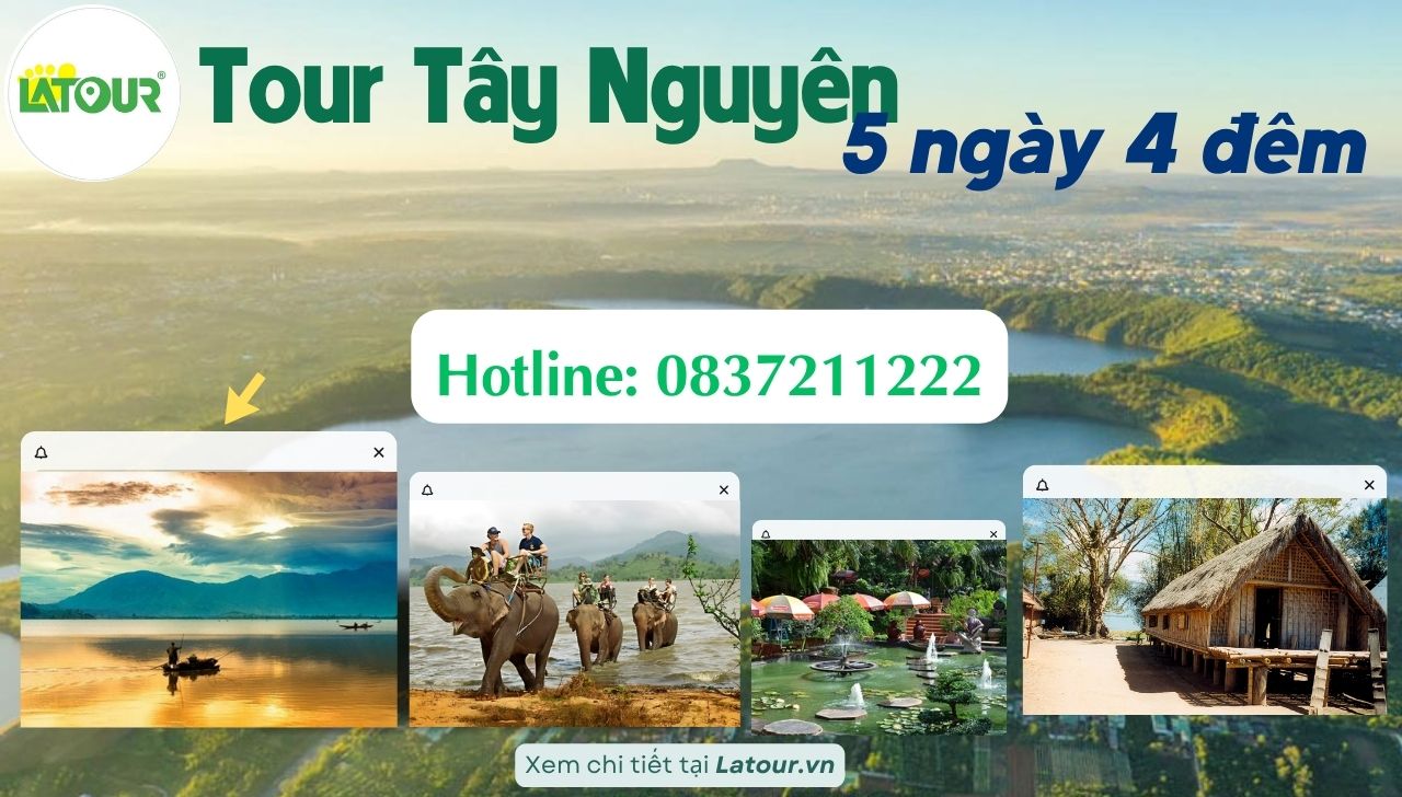 Du Lịch Tây Nguyên 5 Ngày 4 Đêm