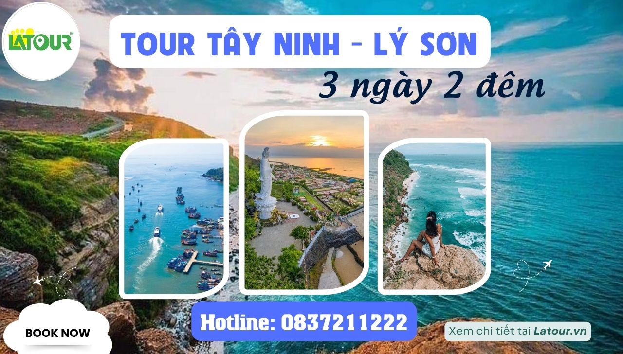 Tour Tây Ninh - Lý Sơn 3 Ngày 2 Đêm