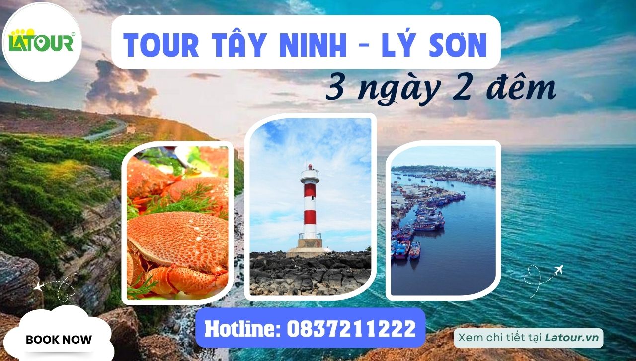Tour Tây Ninh - Lý Sơn 3 Ngày 2 Đêm