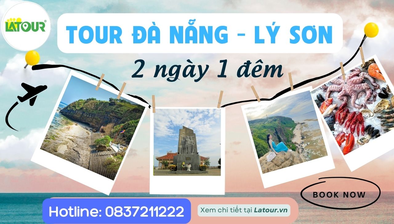Tour Đảo Lý Sơn 2 ngày 1 đêm đi từ Đà Nẵng