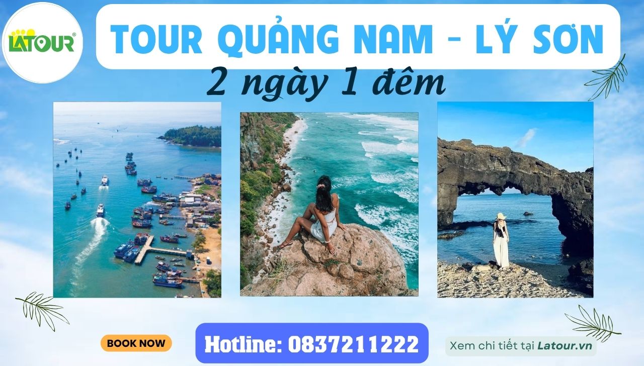 Tour Đảo Lý Sơn 2 ngày 1 đêm đi từ Quảng Nam