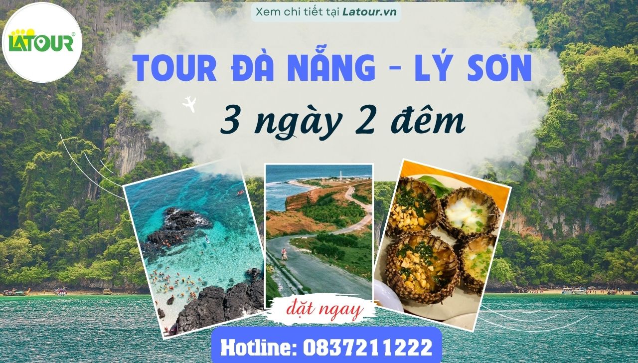 Tour Đảo Lý Sơn 3 ngày 2 đêm đi từ Đà Nẵng