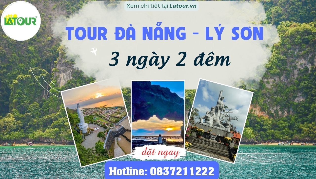 Tour Đảo Lý Sơn 3 ngày 2 đêm đi từ Đà Nẵng