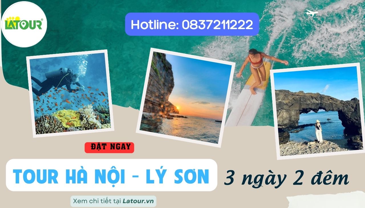 Tour Đảo Lý Sơn 3 ngày 2 đêm đi từ Hà Nội