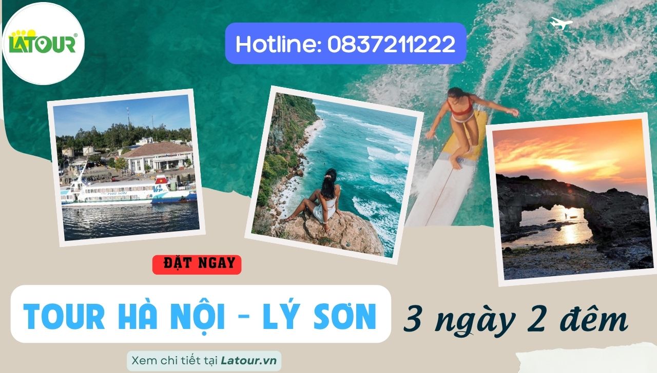 Tour Đảo Lý Sơn 3 ngày 2 đêm đi từ Hà Nội