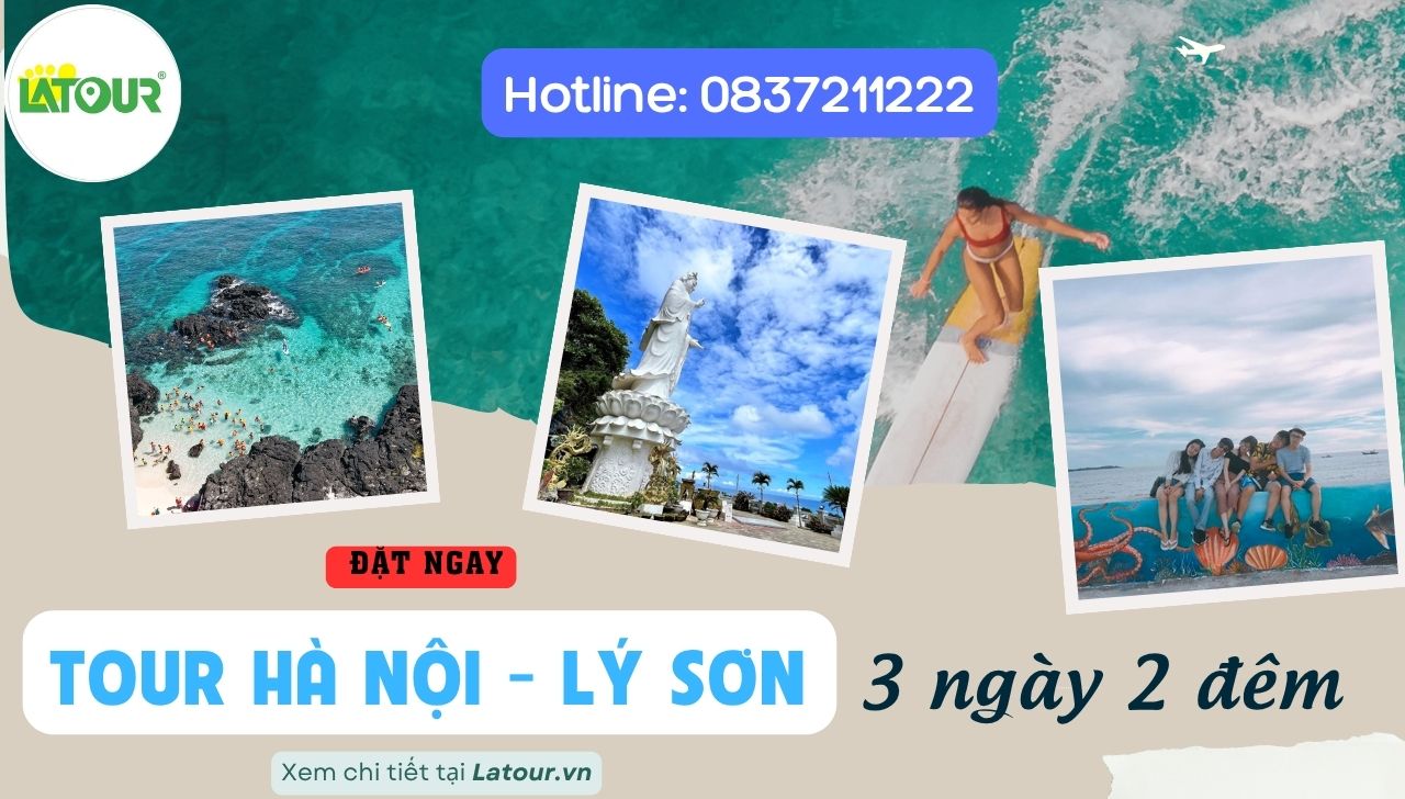 Tour Đảo Lý Sơn 3 ngày 2 đêm đi từ Hà Nội