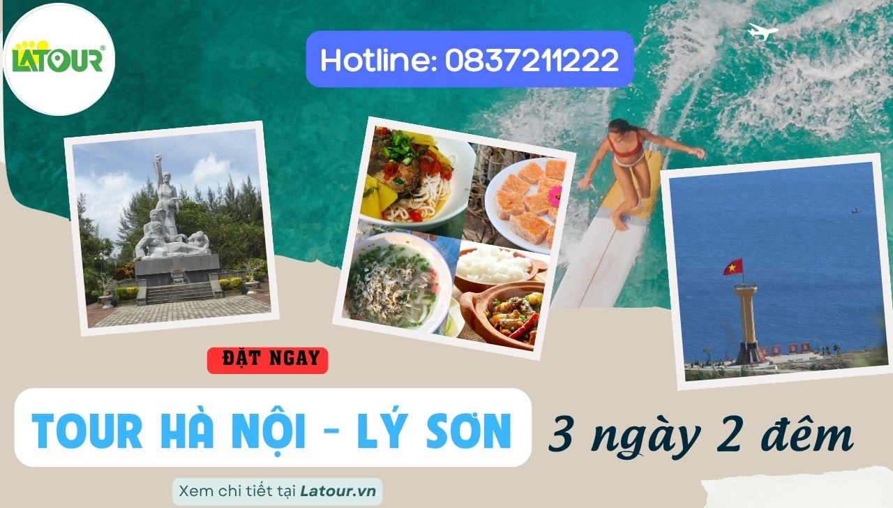 Tour Đảo Lý Sơn 3 ngày 2 đêm đi từ Hà Nội