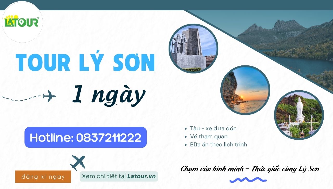 Tour Lý Sơn 1 ngày