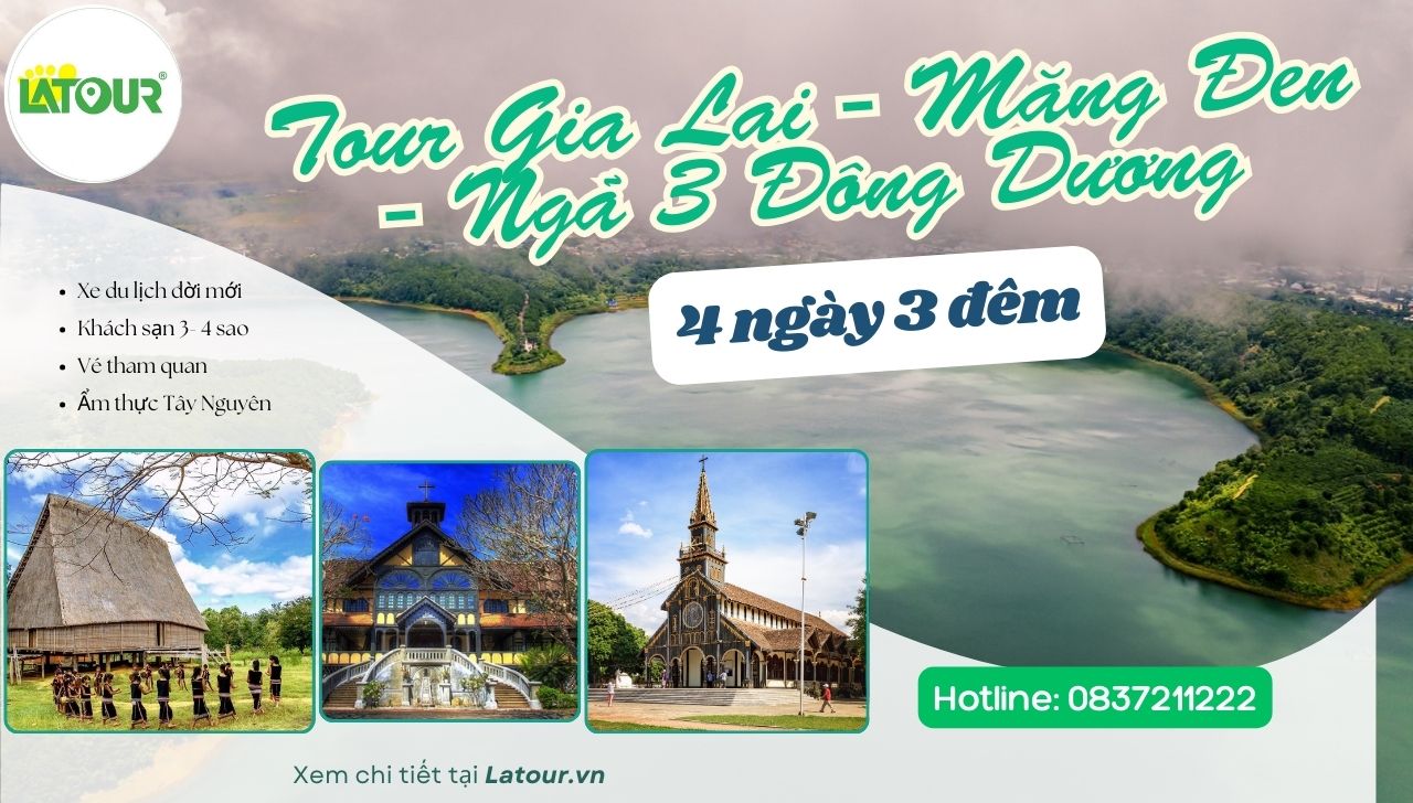 TOUR GIA LAI KON TUM MĂNG ĐEN NGÃ 3 ĐÔNG DƯƠNG