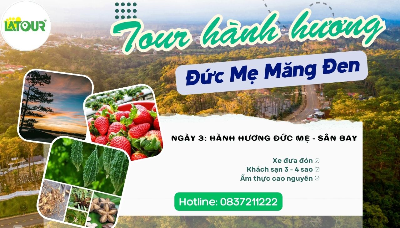 Tour Hành Hương Đức Mẹ Măng Đen ngày 3