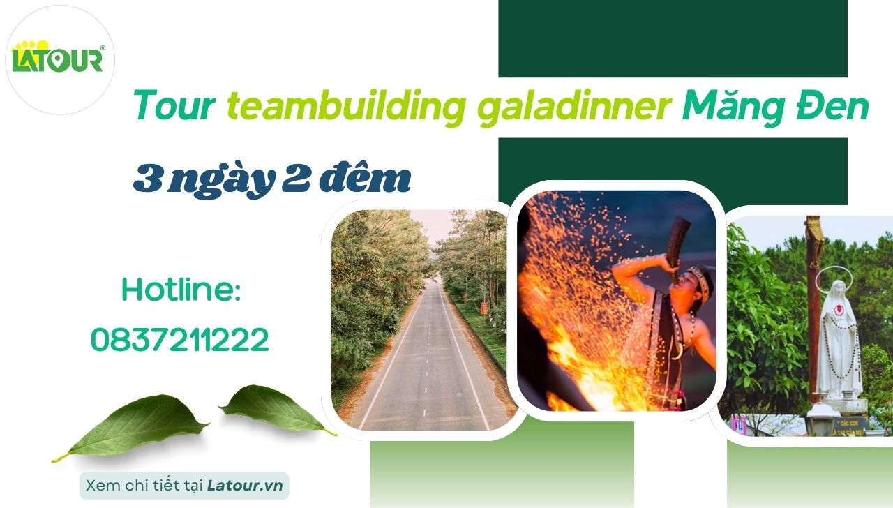 Tour teambuilding galadinner Măng Đen 3 ngày 2 đêm ngày 2