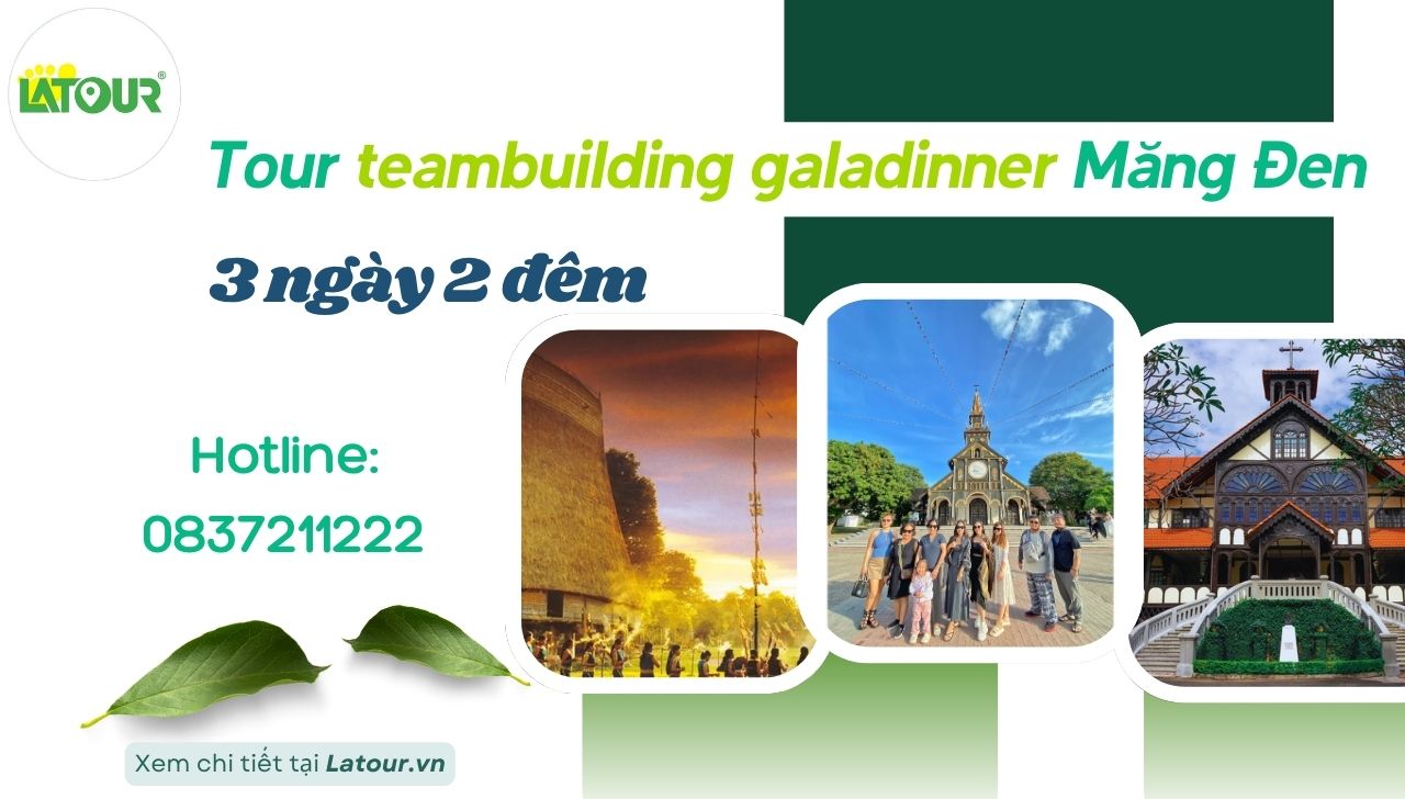Tour teambuilding galadinner Măng Đen 3 ngày 2 đêm ngày 3