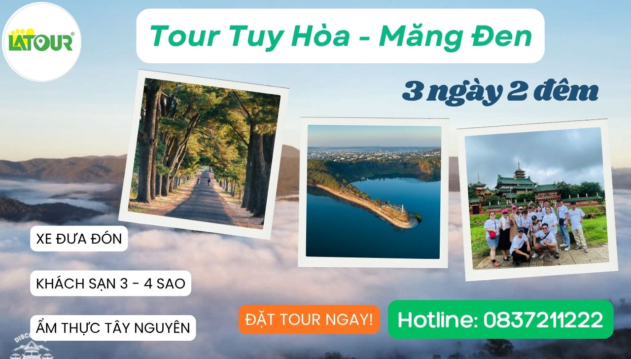 Tour Tuy Hoà Măng Đen 3 ngày 2 đêm
