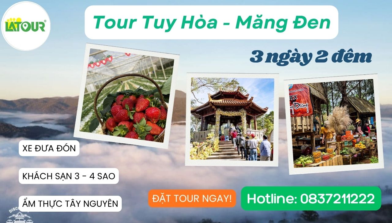 Tour Tuy Hoà Măng Đen 3 ngày 2 đêm ngày 3