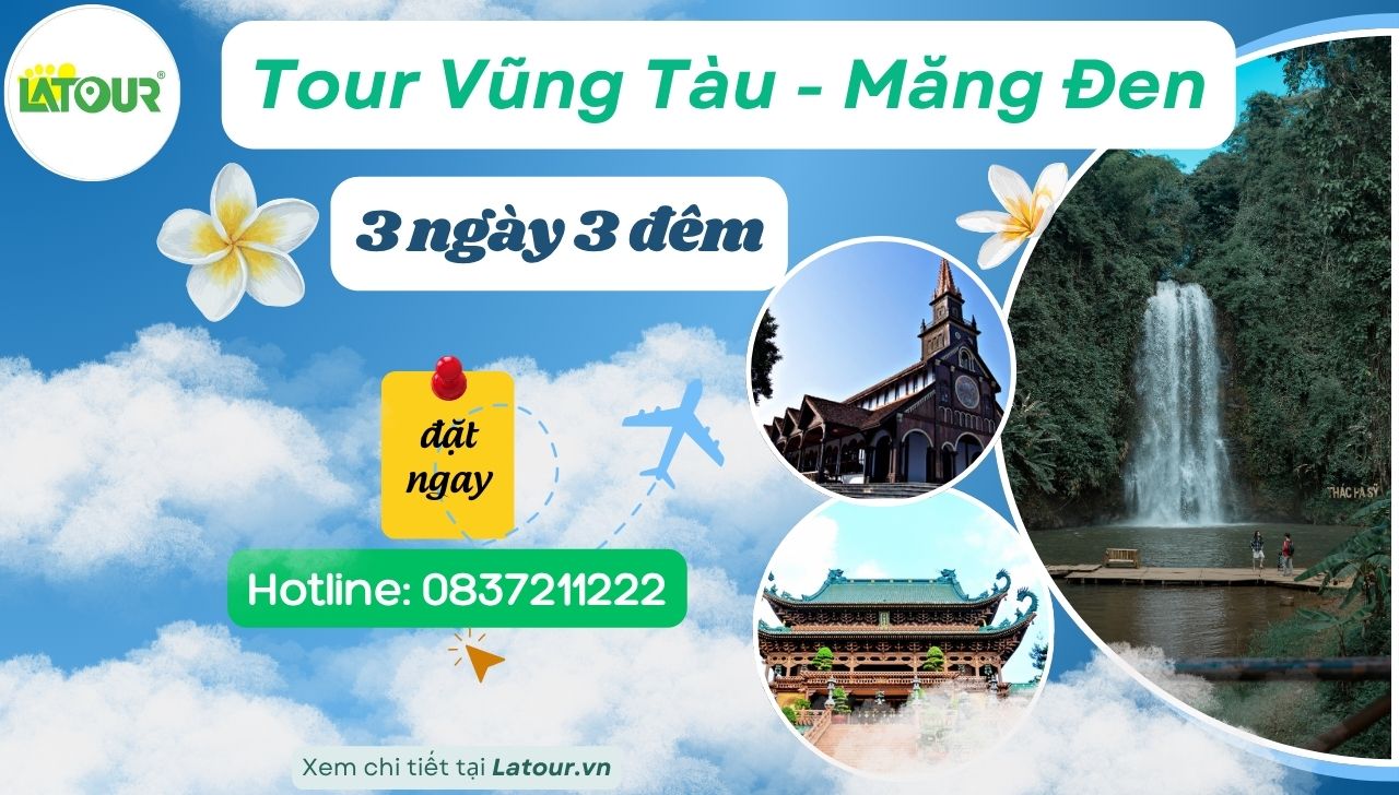 Tour Vũng Tàu Măng Đen 3 ngày 3 đêm