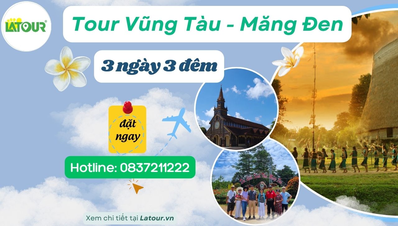 Tour Vũng Tàu Măng Đen 3 ngày 3 đêm ngày 2