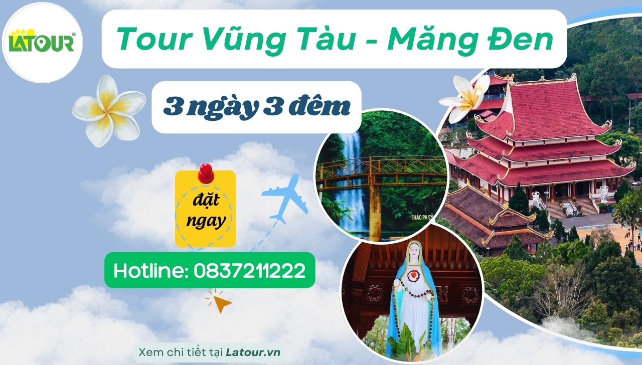 Tour Vũng Tàu Măng Đen 3 ngày 3 đêm ngày 3