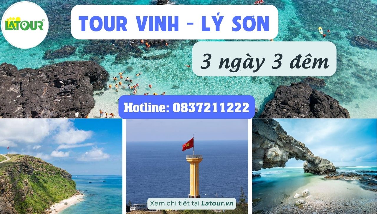 Tour Vinh - Lý Sơn 3 ngày 3 đêm