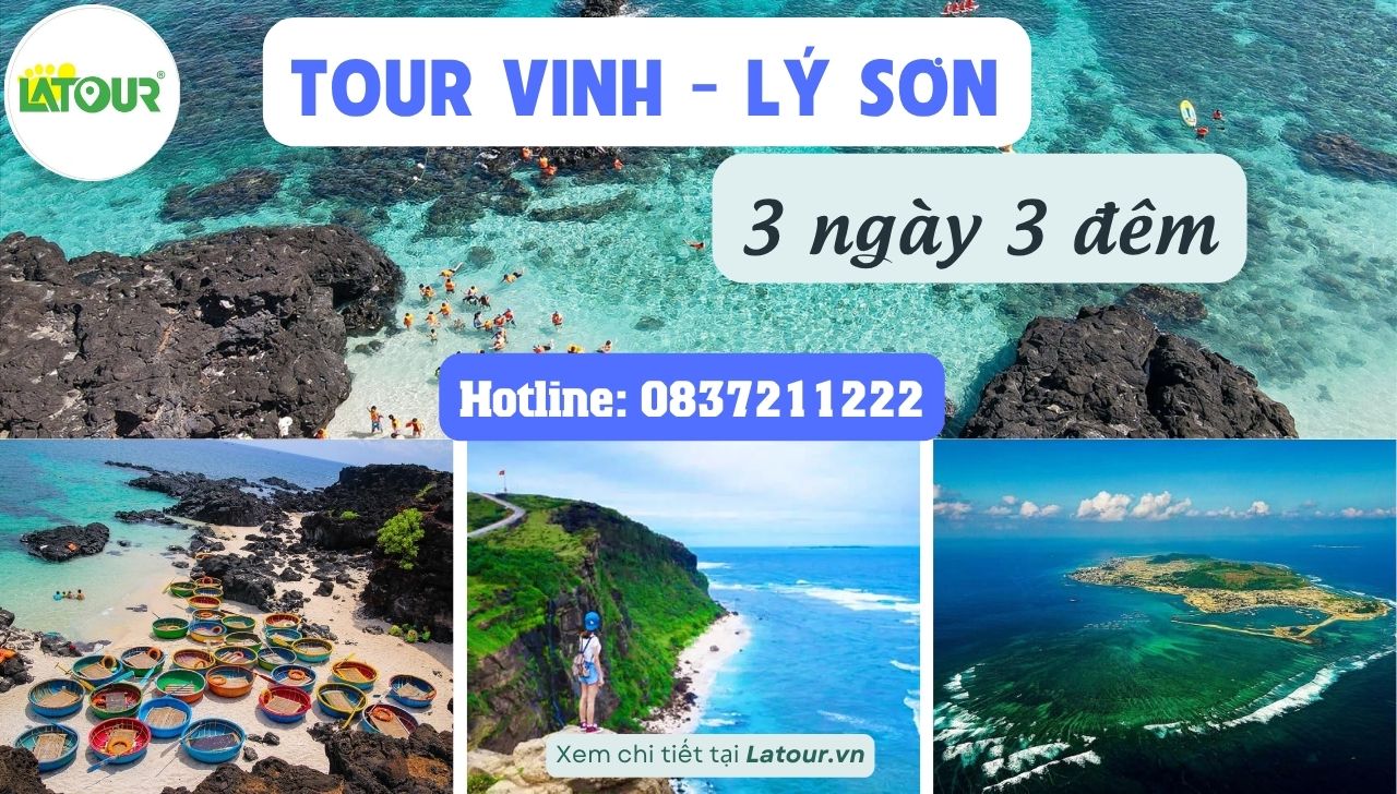 Tour Vinh - Lý Sơn 3 ngày 3 đêm